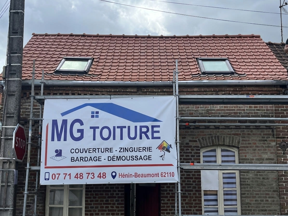 MG Toiture - Artisan couvreur en Hauts-de-France